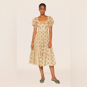 Agua by agua bendita midi dress